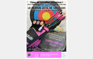 Soirée Tir à l'Arc au Féminin 2019