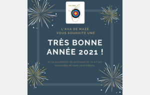 Bonne année 2021 !